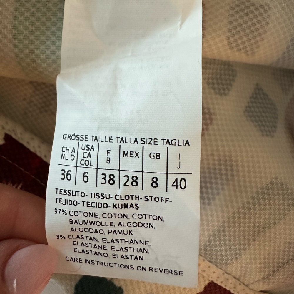 Maxmara Weekend Multicolor Patterned Cotton Penci… - image 7